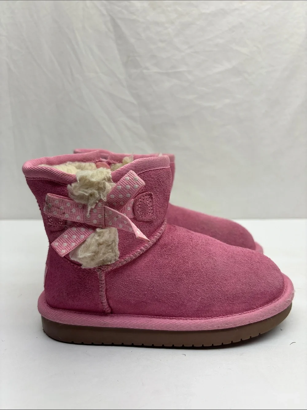 Koolaburra by Ugg bow and zipper boots for toddler girl SZ 10, box 4